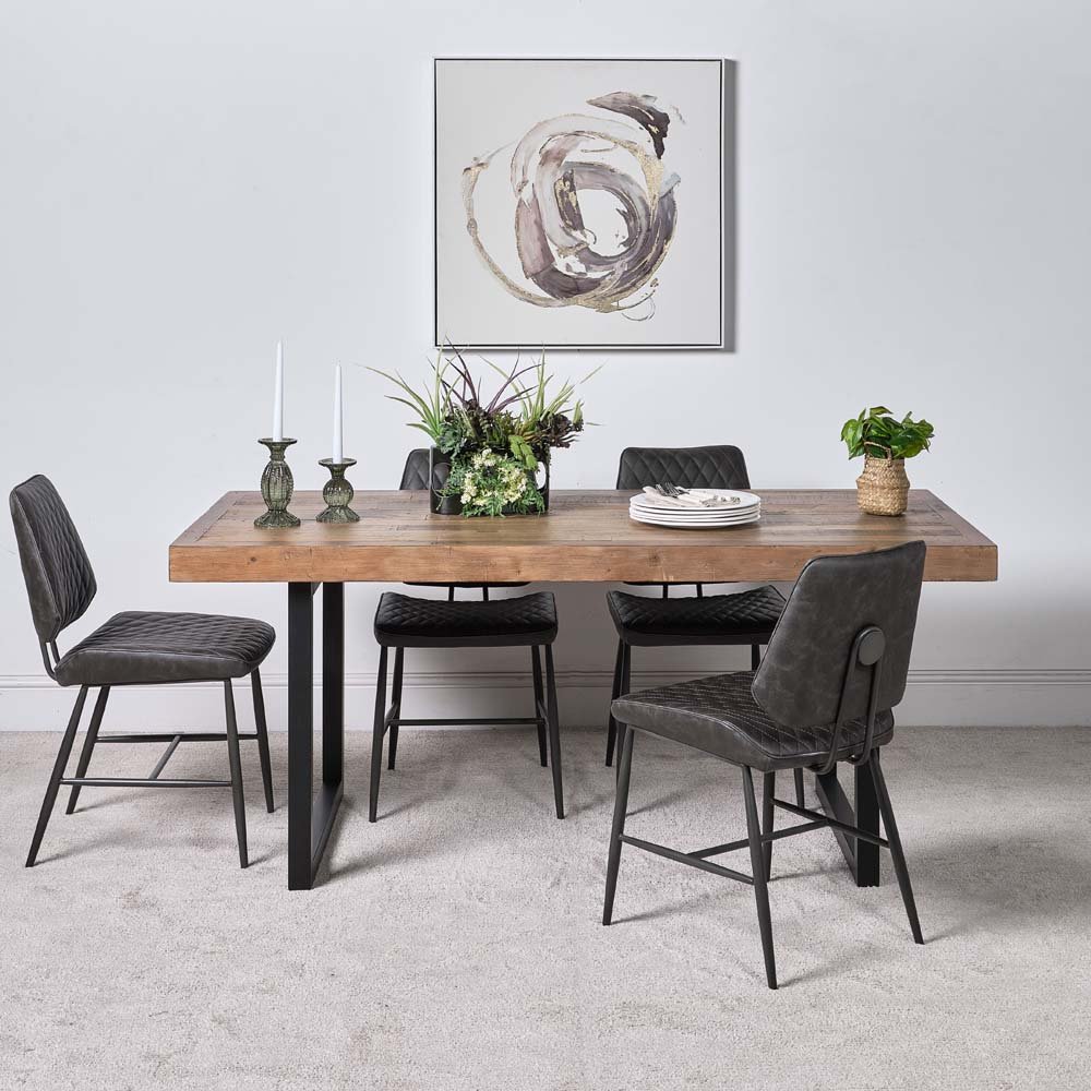 Oak River Dining Table (6–8)